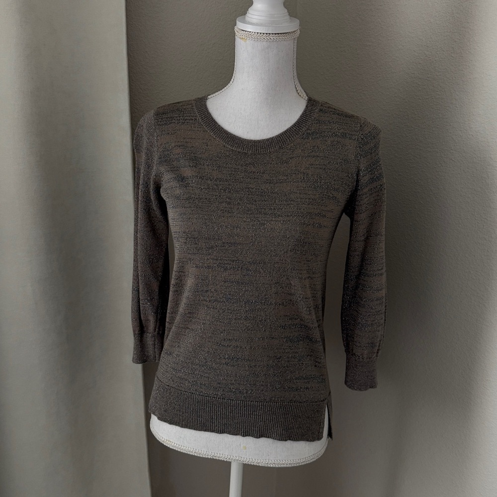 The Limited Taupe Knit Top